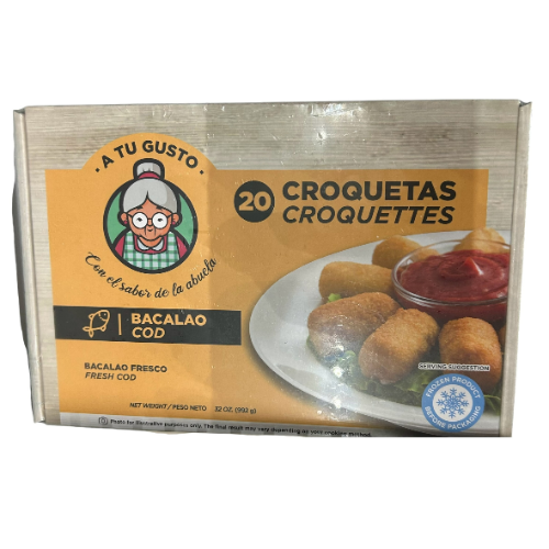 Bacalao Croquetas a Tu Gusto 20u