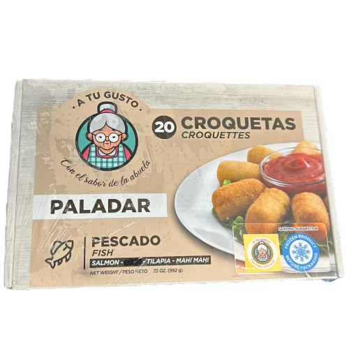Pescado Croquetas a Tu Gusto 20u