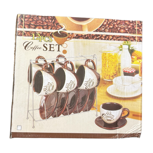 Tazas Coffee Set 12pc