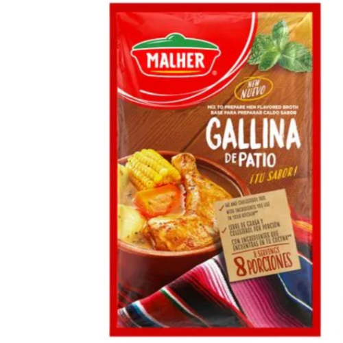 Sazon Gallina de patio 12/ 1.4oz (40gr)