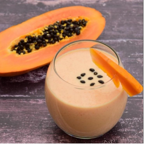Batido de papaya (2 Leche)