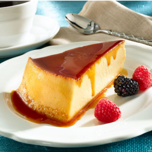 Flan de Queso Boricua