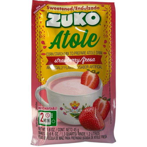 Atole Fresa Zuko
