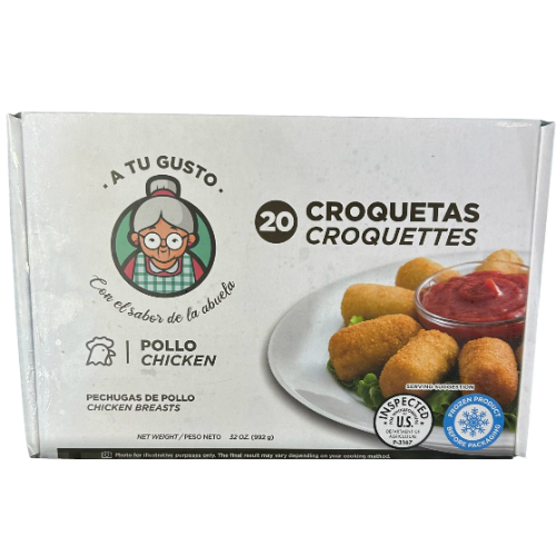 Pollo Croquetas a Tu Gusto 20u