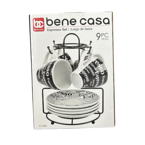Espresso Set 9pc