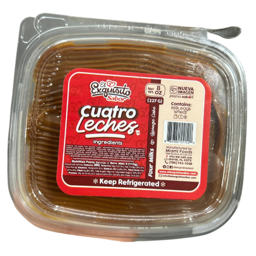 8oz Cuatro Leches El Exquisito