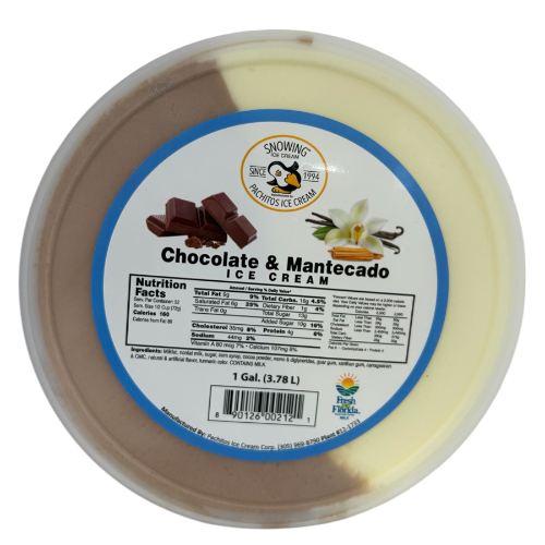 1gal Helado Chocolate Mantecado