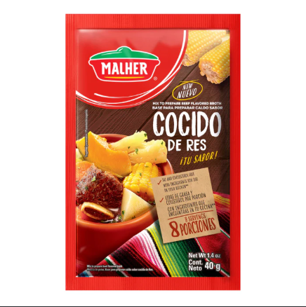 Malher Sopa Cosido de Res 1.4oz (40gr)