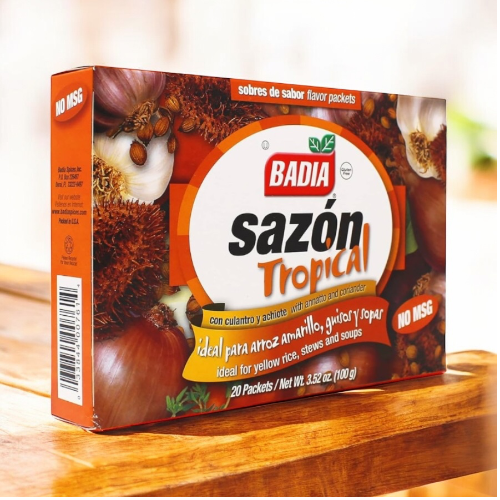 Badia Sazon Tropical Naranja