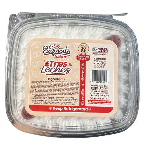 20oz Tres Leches El Exquisito