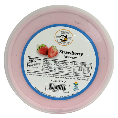 1gal Helado de Fresa