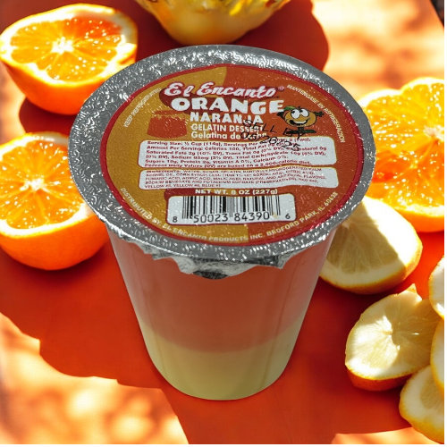El Encanto Gelatina de Naranja