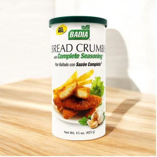Badia Pan Rallado con Sazon Completo 15oz (425g)