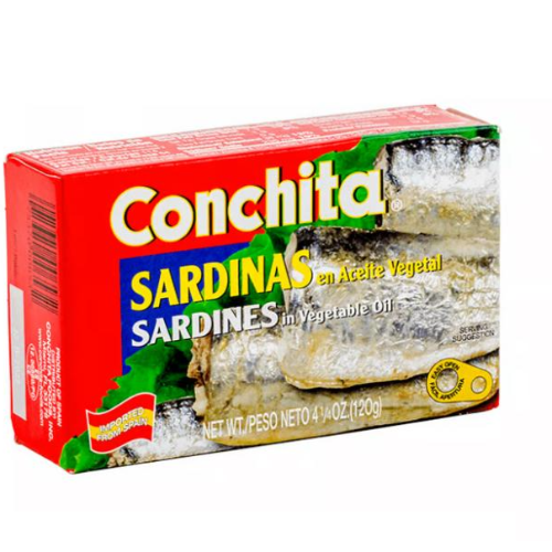 Sardinas en Aceite de Girasol 4oz Conchita