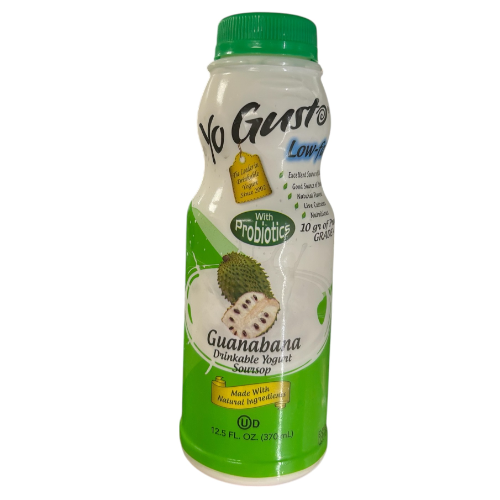 12.5oz Yogurt Guanabana Law Fat Yo Gusto