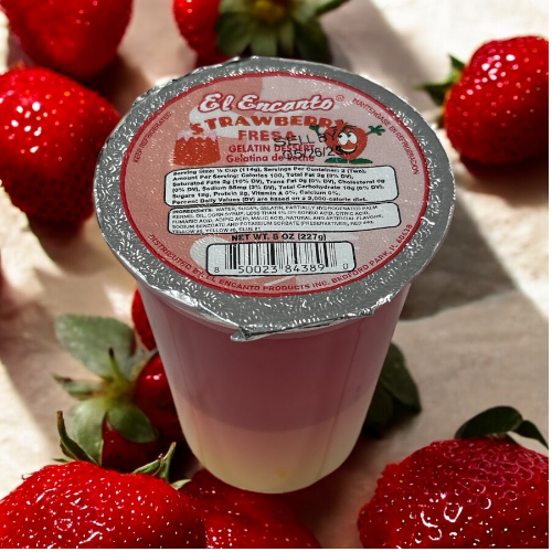 El Encanto Gelatina de Fresa