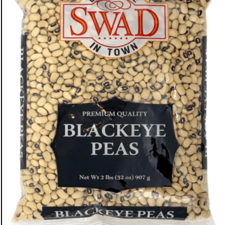 Frijol Carita (Black Eye Peas) Swad 4 lb (64oz)