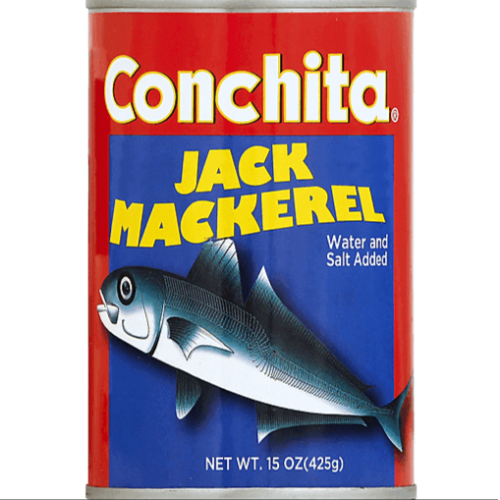 Jack Mackerel en agua y sal 15oz Conchita