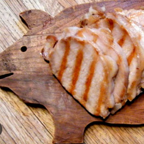 Completa grande de carne Cerdo