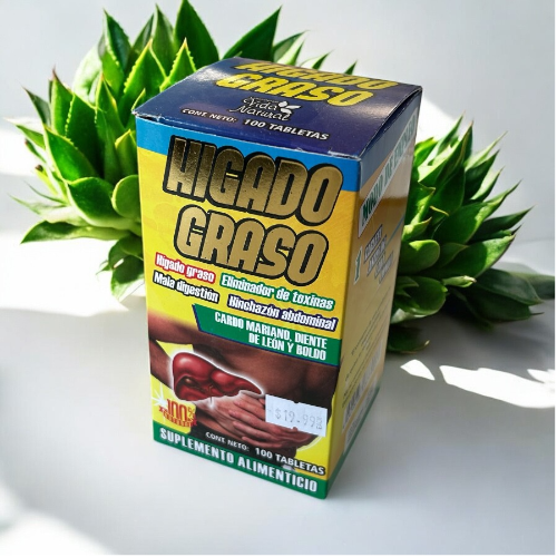 Hígado graso pastilla