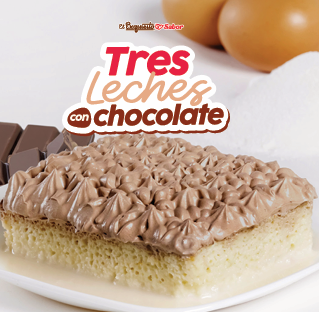 8oz Tres Leches Chocolate El Exquisito