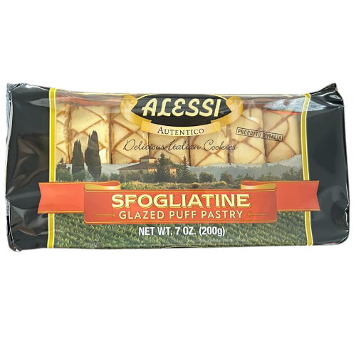 Alessi Sfogliatine – Glazed Puff Pastry 7oz