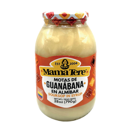 Motas de Guanábana en Almíbar 28oz Mama Tere