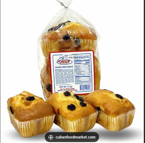 Raisin Mini Cakes