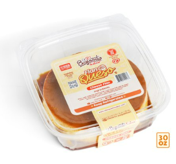 30oz Flan Queso El Exquisito