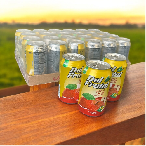 Caja  del frutal nectar de manzana