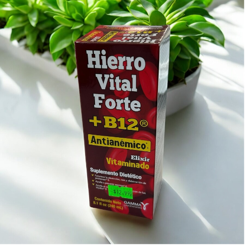 Hierro Vital Elexir  Vitaminado